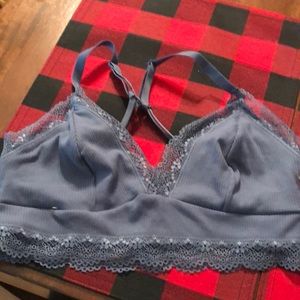 Blue Bralette Large